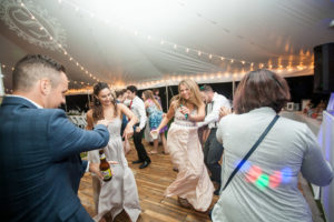 Rochester DJ | Back Yard Tent Weddings