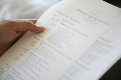 The Wedding Timeline