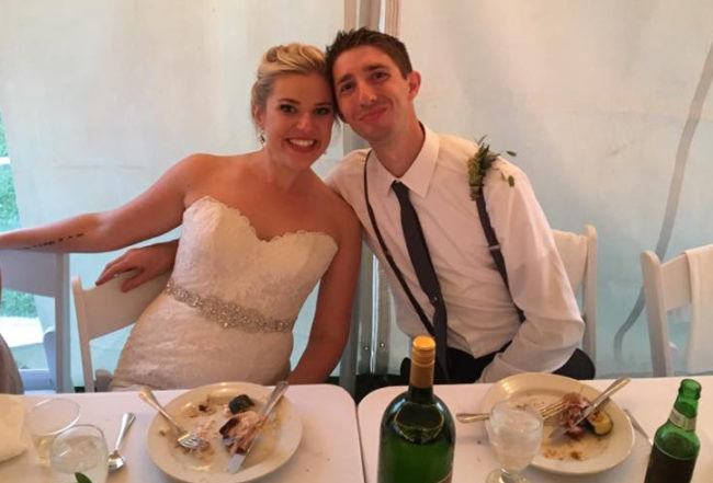 Spears Wedding | Rochester DJ | Tent Wedding