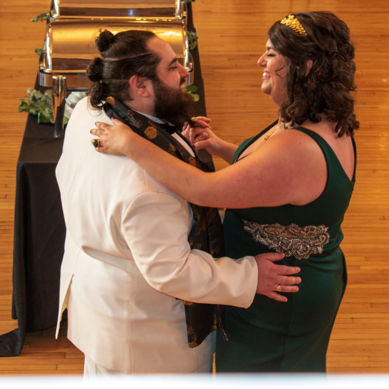 Compton Rivazfar Wedding | Rochester DJ | Historic German House