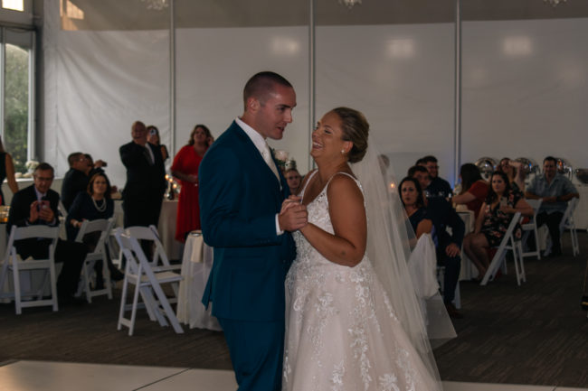 Lewellyn Wedding | Rochester DJ | Woodcliff Hotel & Spa Receptions