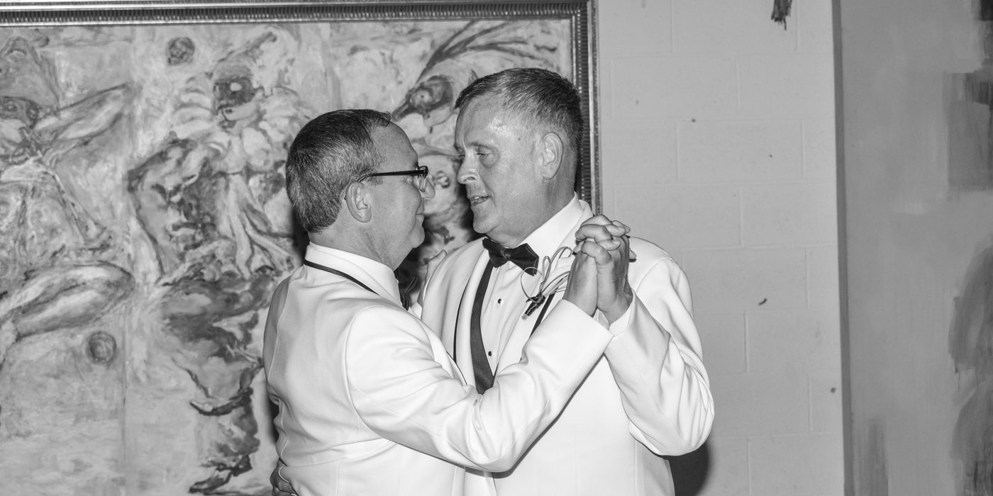 John & Mike | LGBTQ+ Wedding | Artisan Works | Rochester DJ