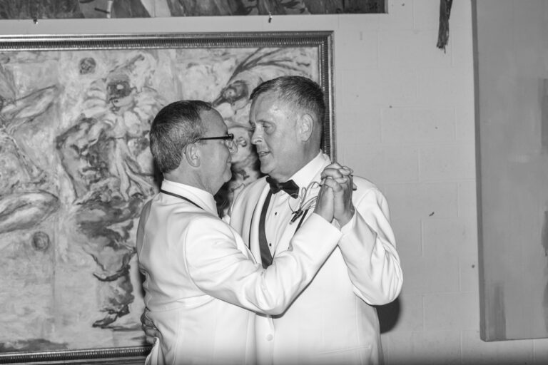 John & Mike | LGBTQ+ Wedding | Artisan Works | Rochester DJ