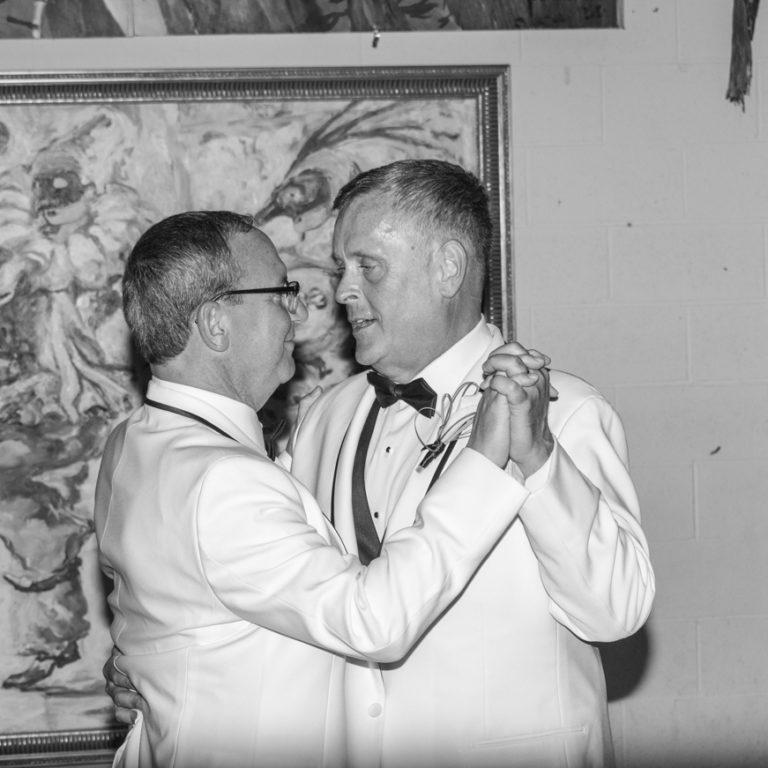 John & Mike | LGBTQ+ Wedding | Artisan Works | Rochester DJ