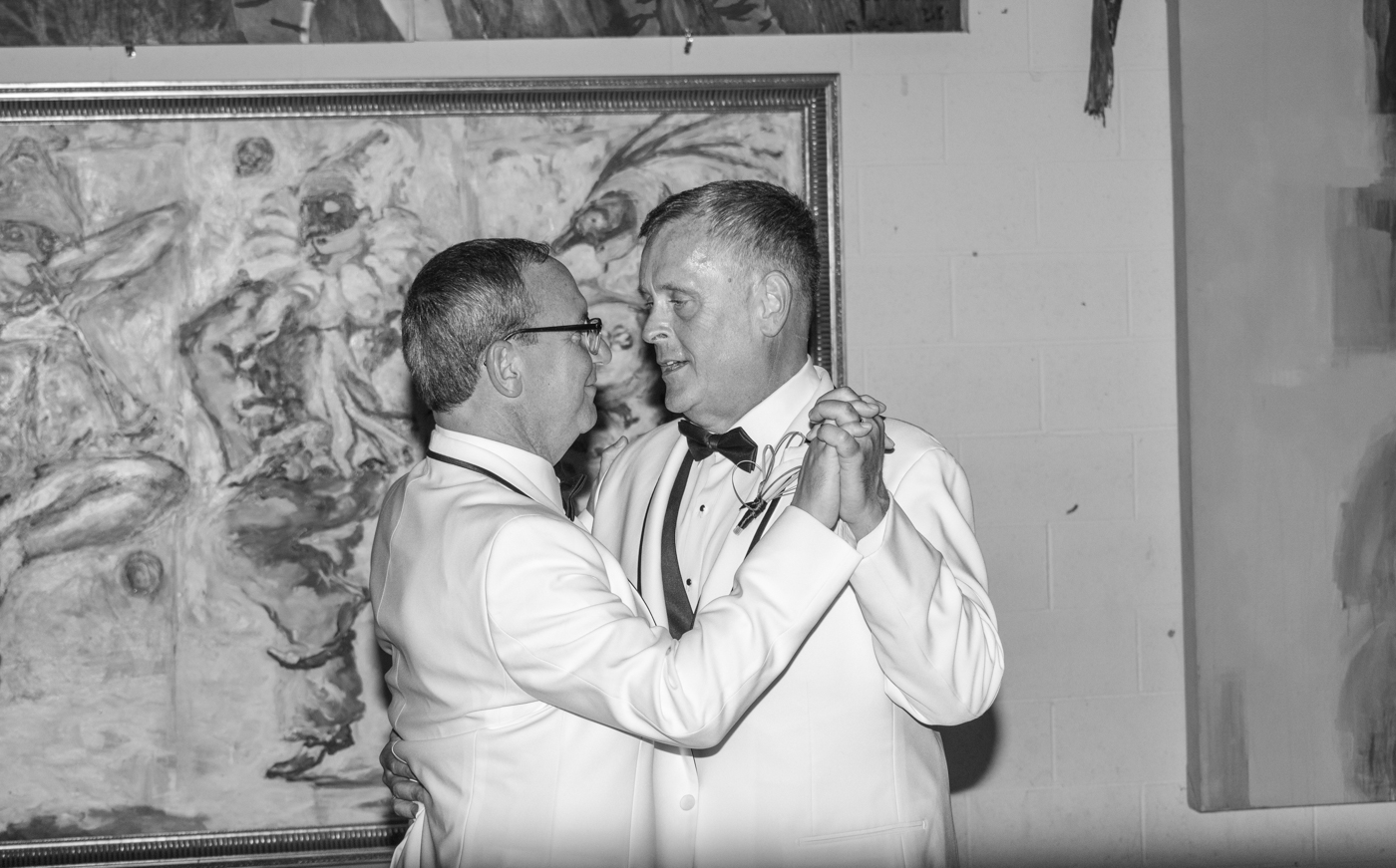 John & Mike | LGBTQ+ Wedding | Artisan Works | Rochester DJ