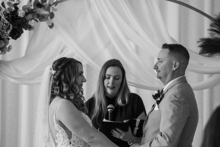 Check out the Rochester wedding reception details of the Bracken Wedding held at the beautiful Arbor at The Port (Arbor Venues).