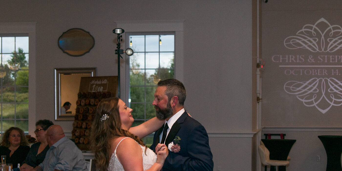 Check out the Rochester DJ wedding details of the Cecere Wedding, held at the beautiful Ballroom at Carey Lake in Walworth, NY.
