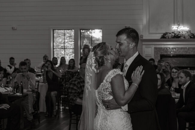 Check out the Rochester wedding reception details of the Smith Wedding held at the beautiful Pomona at Blue Barn Cidery.