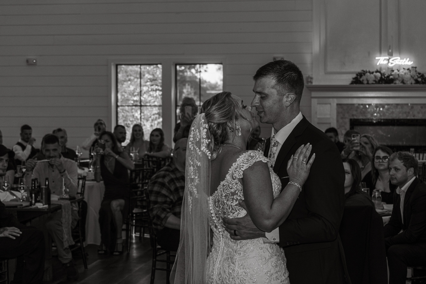 Check out the Rochester wedding reception details of the Smith Wedding held at the beautiful Pomona at Blue Barn Cidery.