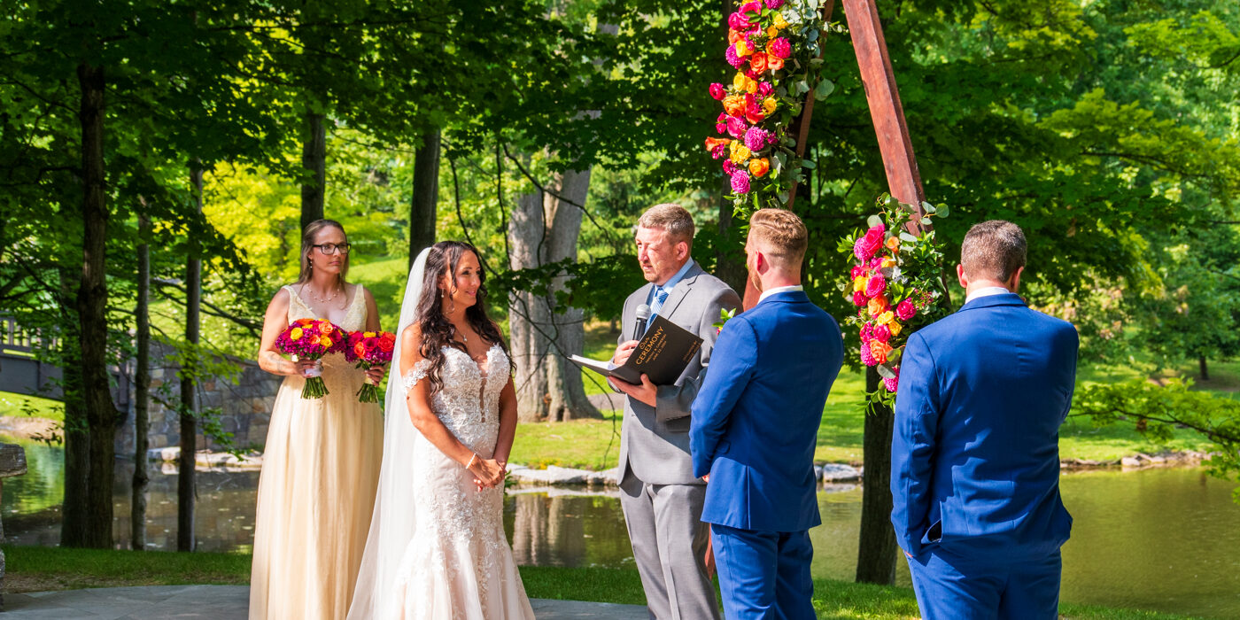 Check out the Rochester wedding details for the Zornow wedding held at the Lodge at Shadow Hill located in Ontario, NY.