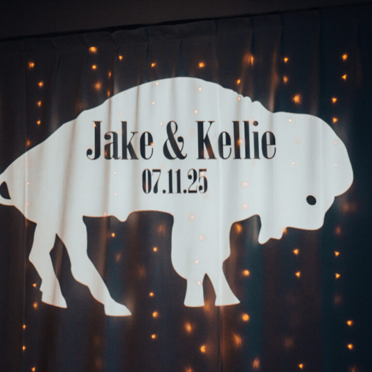 Check out the details of this Ballroom at Carey Lake Wedding held in Rochester, NY for Bills Mafia and Buffalo Bills fans!