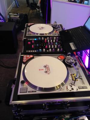 Custom DJ set up | Rochester DJ | Rochester Wedding and Event Entertainment