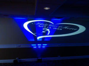 Rochester Wedding DJ | Webster Golf Club Weddings | Custom Wall Monogram