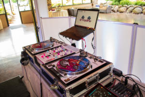 Ravenwood Country Club Wedding | Custom turntable set up | Rochester DJ | Rochester Wedding and Event Entertainment