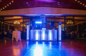 Ravenwood country club wedding reception | Custom DJ set up | Rochester DJ | Rochester Wedding and Event Entertainment