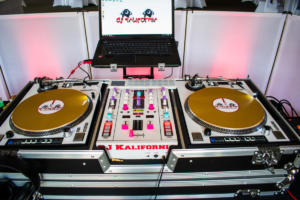 Custom DJ set up | Rochester DJ | Rochester Wedding and Event Entertainment
