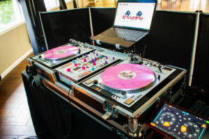 Custom DJ set up | Rochester DJ | Rochester Wedding and Event Entertainment