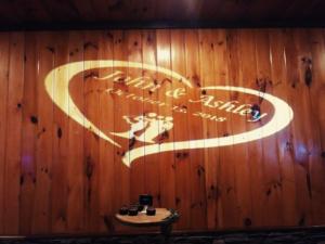 Rochester DJ | Kings Catering Party House | Custom Wall Monogram