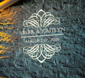 La Luna High Falls | Rochester DJ | Wedding Entertainment | Custom Monogram