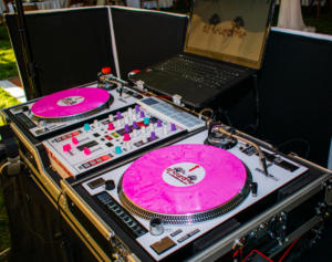 Custom DJ set up | Rochester DJ | Rochester Wedding and Event Entertainment