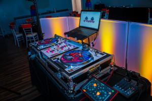 Custom DJ set up | Rochester DJ | Rochester Wedding and Event Entertainment