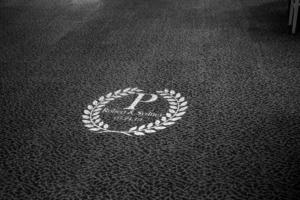 Rochester DJ | Weddings | Plantation Party House | Custom Floor Monogram