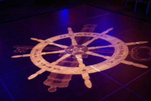 CSMS-C Holiday Party | Rochester DJ | Custom Floor Monogram